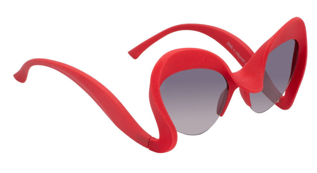 Monture ZAHA rouge